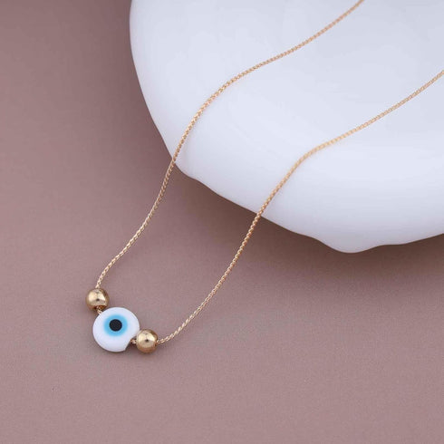 Boho Evil Eye Choker Necklace Vintage Evil Eye Necklace Choker Gold Demon Eye Necklace Chain Blue Eye Necklace Chain Protection Necklace Jewelry f...