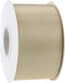 Champagne Gold Ribbon 2 Inch Double Face Satin Ribbon Thick Champagne Ribbon for Gift Wrapping Wedding Decor Bridal Bouquet Shower Party Decoratio...