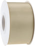 Champagne Gold Ribbon 2 Inch Double Face Satin Ribbon Thick Champagne Ribbon for Gift Wrapping Wedding Decor Bridal Bouquet Shower Party Decoratio...