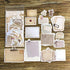 90 PCS Vintage Scrapbook Stickers with Aged Paper Antique Design, Retro Crafts for Junk Journaling, Decoupage, and Personal Projects...
