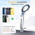 Magnetic Airplane Phone Holder Mount Travel Essentials for Magsafe Accessories, Handsfree Metal Phone Holder for Airplane Seat Back, Car Phone Hol...