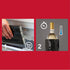 Vacu Vin Active Wine Cooler - Flexible Insulated Chiller For Standard Size Bottles - Keeps Drinks Refreshingly Cold - Durable & Easy To Use - Prem...
