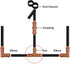 24 Pieces Drip Irrigation Barbed Tee Fittings for 1/2” Tubing (0.600”ID) - Drip Tees (17mm) Irrigation Tubing Connectors for Drip Sprinkler Garden...
