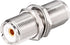 Superbat SO239 Adapter UHF Bulkhead Connector UHF Female to Female Bulkhead Connector, 2pcs...