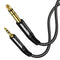 3.5mm to 6.35mm Stereo Audio Cable 3 ft,Yeung Qee 1/4 to 1/8 Audio Cable,3.5mm Male to 6.35mm Male TRS Nylon Braid Cable Compatible for iPod, Lapt...