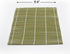 Bamboo Green Sushi Rolling Mats Kitchen Kit Utensil,9.5 inch by 9.5 inch...