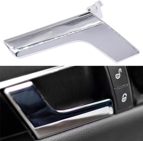 Left Side Chrome Inside Interior Door Handle Repair Kit for Mercedes W204 X204 W204 C-Class (Sedan & Wagon) 2008, 2009, 2010, 2011, 2012, 2013, 20...