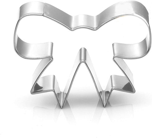 3.56-inch Bow-knot Biscuit Cookie Cutter - Stainless Steel...