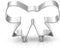 3.56-inch Bow-knot Biscuit Cookie Cutter - Stainless Steel...