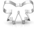 3.56-inch Bow-knot Biscuit Cookie Cutter - Stainless Steel...