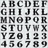 6 Inch Letter Stencils for Painting On Wood, 36pcs Alphabet Stencils Retro Letter Number Templates,Reusable& Flexible for Drawing On Wall,Sign,Can...