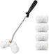 HAUTMEC Smart Paint Roller Kit for Painting Tube and Coin Forms, Mini Roller Frame, Microfiber Roller Covers, Comfortable Handle, Painting Pipes, ...