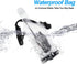 4Pcs Universal Two Way Radio Waterproof Case Bag Portable Walkie Talkie Rainproof Pouch with Adjustable Strap Compatible for Motorola Kenwood Midl...