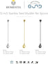Homestia Bar Spoon Cocktail Mixing Stirrers for Drink, 12 Inches 304 Stainless Steel Spiral Long Handle, Bottom Weighted Solid Muddler Function, S...