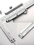 Vernier Caliper, 0-6inch/0-150mm Manual Micrometer Caliper, Stainless Steel Non Digital Caliper,0.02mm/0.001" High Precision Caliper, Durable Slid...