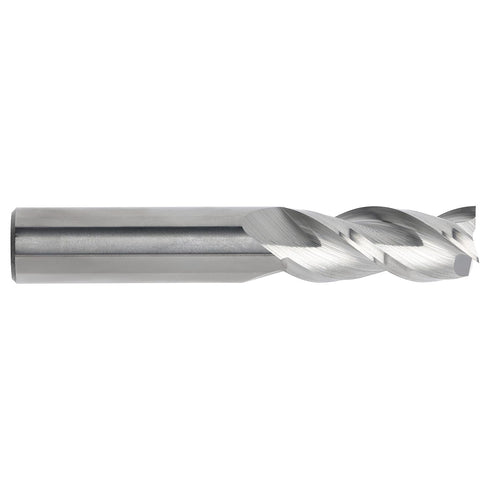 Carbide Square End Mill - Submicron Grain Carbide End Mill for Aluminum/Non-Ferrous Materials - 3 Flute - 5/16" - Made in USA - EM-516331250SQ...
