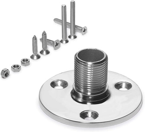 Antenna Mount Base Marine Grade 316 Stainless Steel...