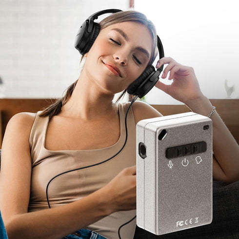 Digital Voice Recorder Cube, Voice Activated Noise Cancelling Sound Recording Device, Play Recorded Sounds by 3.5 Plug Earphone,Digtal Audio Recor...
