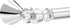 Delta VES50-PC Vessona Wall Mount Spring-Loaded Toilet Paper Holder Bath Hardware Accessory in Polished Chrome...