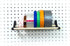 PEGGY Pegboard Tape and Ribbon Organizer, Accessory Hook and Dowel Storage for Wrapping, Crafts, Hobby, Wine Rack 12in kit (1pk)...