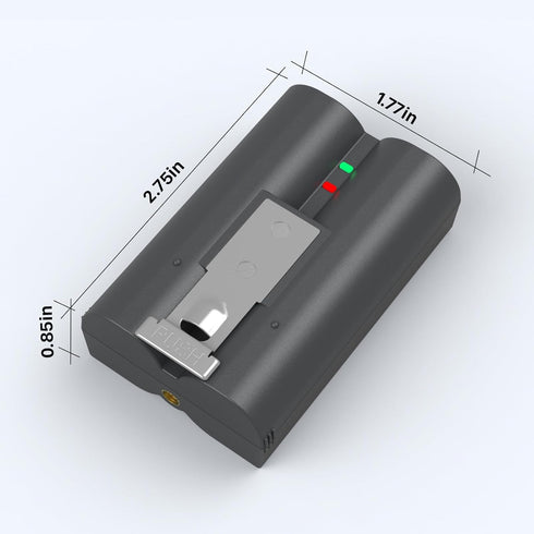 Replacement Battery for Ring Camera, 7200mAh Ultra High Capacity Li-ion v4 Battery for Ring-Doorbell-Camera 2/3/4/3plus, Stick Up Cam Battery (2nd...