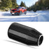Aramox Gear Shift Knob, Car Modified Carbon Fiber Stand Head Manual Transmission Shift Lever Knob Head Stick Shift Knob...