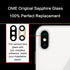 ASDAWN Back Rear Camera Lens Glass Replacement for iPhone Xs Max 6.5 Inches and iPhone Xs 5.8 Inches Camera Glass Lens Replacement with Pre-Instal...
