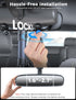 eSamcore Rear View Mirror Phone Holder, Car Phone Mount with 11.5" Rearview Mirror Adjustable Car Mount Accessories Compatible with iPhone 15 14 1...