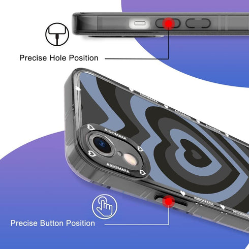 AIGOMARA Soft Phone Case for iPhone XR Case 6.1 Inch with Screen Protector Slim Flexible Soft TPU Design Bumper Shockproof Full Protection Cover (...