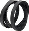 Ganivsor Replacement Cogged Auger Drive Belt for Toro Snow throwers 37-9080 379080...