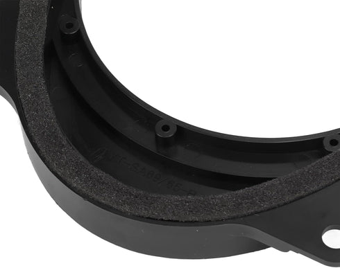 1/2 Car Speaker Adapter,6X9 Car Speakers,Ring Speaker Adapter Spacer,2pcs 6.5inch Black Speaker Adapter Bracket Ring,Speaker Adapter Spacers Brack...