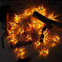 Halloween Pumpkin String Lights, 10 feet 20 LED Battery Powered 3D Jack-O-Lantern Halloween Decoration Lights for Indoor Outdoor Decor, Home Party...