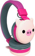 Kid's Bluetooth Headset Cartoon Headphone Wireless FM Headset Music Stereo Headphones Kid's Headphone Over Ear for The Study (Pink-Pig)...