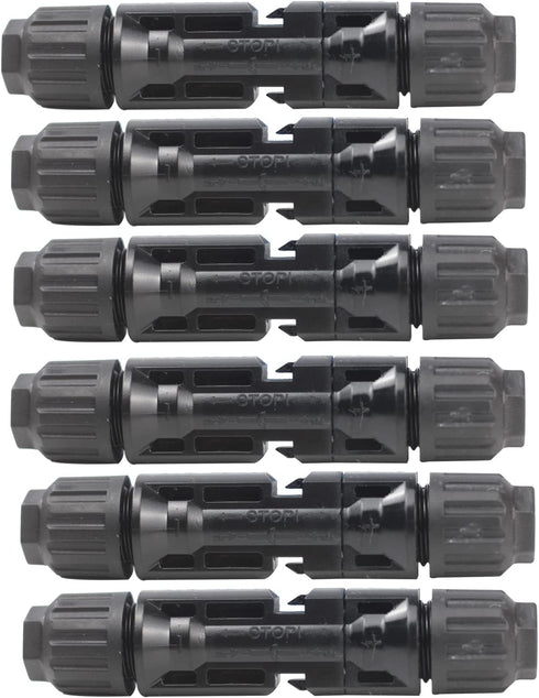 30PCS Solar Connectors Male Female with Dual Spanners IP67 1000V 30A Waterproof Solar Panel Cable Connectors (15 Pairs)...