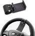 Car Steering Wheel Phone Mount, Steering Wheel Smartphone Mount, Portable Steering Wheel Phone Holder Mount Clip Fit for IPhone14/13/12/11 Pro Max...