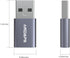 ANDAPA USB C Female to USB Male Adapter(2 Pack), C to USB Adapter for iPhone 12 13 14 15 Mini Pro Max,Airpods iPad pro,Samsung Galaxy Note 10 20 2...