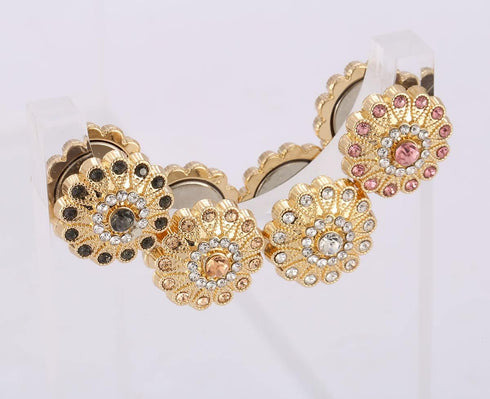 Strong Hijab Magnets Rhinestone Scarf Magnets for Hijab Magnetic Pins for Scarves Hijab Scarf for Women Girls Hijab Niqab Muslim Islamic Turban (F...