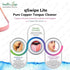 HealthAndYoga™ qSwipe Lite Copper Tongue Cleaners (Pack of 12) – Prevents Bad breath, Improves taste- Flexible, Curved ends provide good grip – Co...
