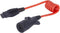 MaxxHaul 70086 7-Way Round to 4-Way Flat Trailer Plug Adaptor with 18 Inch Flexible Cable Which Extends To 36 Inches , Red...