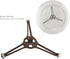 9.6" Microwave Turntable Holder Roller Rotating Ring Tripod Arm Glass Play Tray Roller Guide Stand Holder Microwave Oven Glass Flat Turntable Plat...