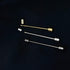2 Pieces Collar Pin Collar Bar Collar Bar Pin Shirt Collar Bar Tie Pins Necktie Pins Clip Clasp Lapel Stick Brooch Screw Design Shirt Collar Bar f...