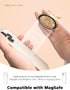 2024 Upgrade Magnetic Phone Grip Compatible with MagSafe, Butterfly Phone Grip Holder Finger Kickstand for MagSafe, Adapter Ring for MagSafe Inclu...