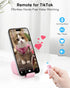 Remote Scrolling Ring for TikTok, 2-in-1 TIK Tok Scroller Ring with Phone Holder, Wireless Page Turner for iPad/iPhone Ebook Reading, Photo Taking...