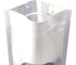 Double-Sided Matte/Glossy Color with Clear Round Window Stand-Up Pouch (100 Bags/Pack) (4" x 6.3", Glossy White)...