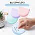 Retainer Case with Vent Holes, Silicone Portable Slim Cute Retainer Holder Compatible with Invisalign, Night Mouth Guard Case, with Retainer Remov...