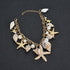 COLORFUL BLING Sea Shell Starfish Bracelets Pearl Charm Bracelets Beach Jewelry for Women...