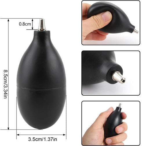3Pcs Bestgle Mini Squeeze Ball Pump Duster Air Blower Dust Cleaner Blowing Cleaning Tool for Watch Camera Lens Hearing Aid...