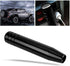Acouto Gear Shift Knob Manual 18cm/7.1in Universal Car Manual Gear Shift Knob Handle Shifter Lever Aluminum Alloy Gear Stick Shift Lever Head(Blac...