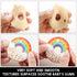 Rainbow Donut Sensory Chew Teether for Boys and Girls,Food Grade Silicone Safety Chewy Teething Toy for Kids with Autism, ADHD,Oral Motor,Teething...