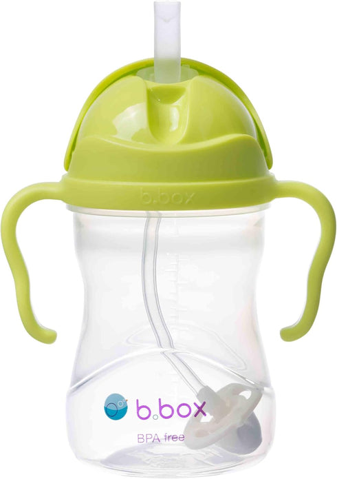 b.box Sippy Cup with Weighted Straw. Drink from any Angle, Leak Proof, Spill Proof, Easy Grip. BPA Free, Dishwasher Safe. For Babies 6m+ to Toddle...